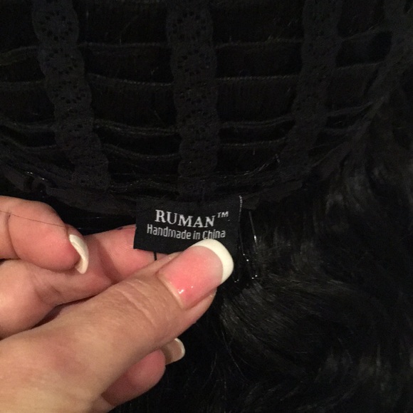 NWOT Dark brown curly wig - Picture 6 of 6